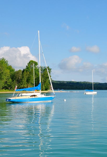 Sailboat on Walloon Lake, MI